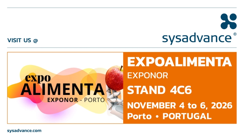 SYSADVANCE | EXPOALIMENTA 2026 - Stand 4C6